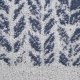 Distressed Leaves Hand Towel (2-Pack),Denim Blue